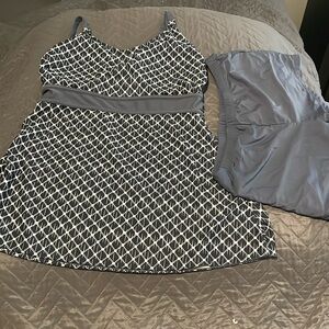 Woman swim suit two piece